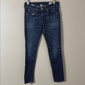 🎉HP🎉rag & bone dark blue distressed jeans